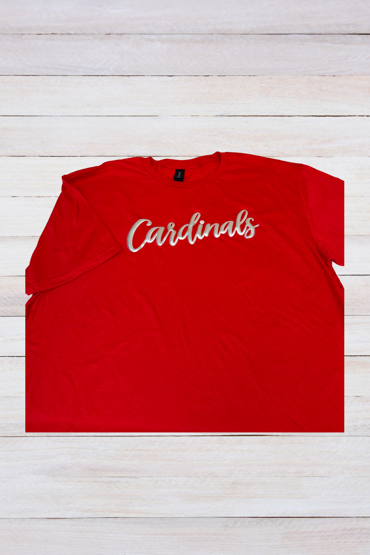 Red Cardinals Puff T Shirt