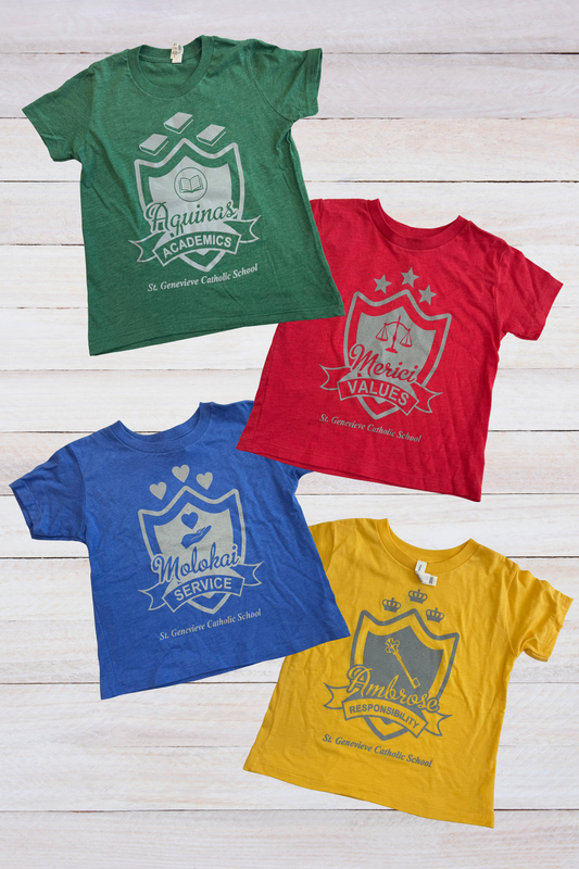 Elementary House Shirts