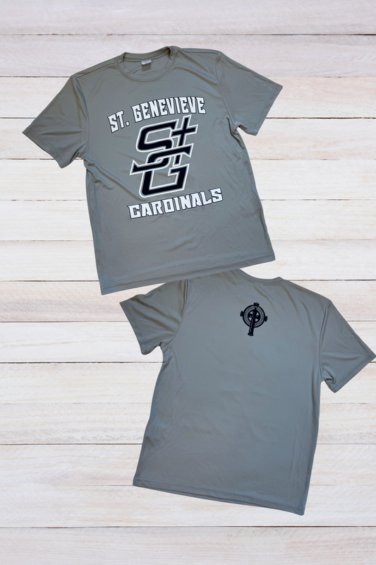 Gray St. Genevieve Dri-Fit T-Shirt