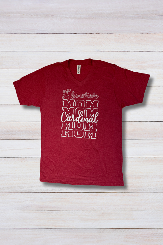 Cardinal Mom Shirt