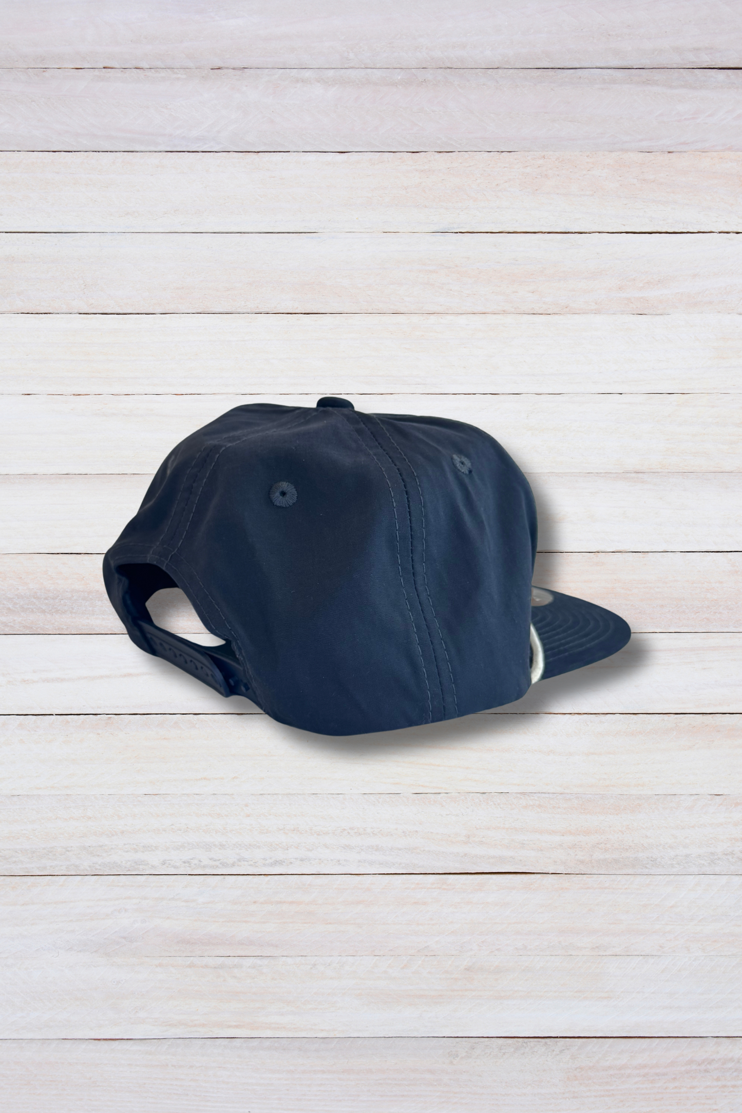 Vintage Navy Canvas Rope Snapback Hat